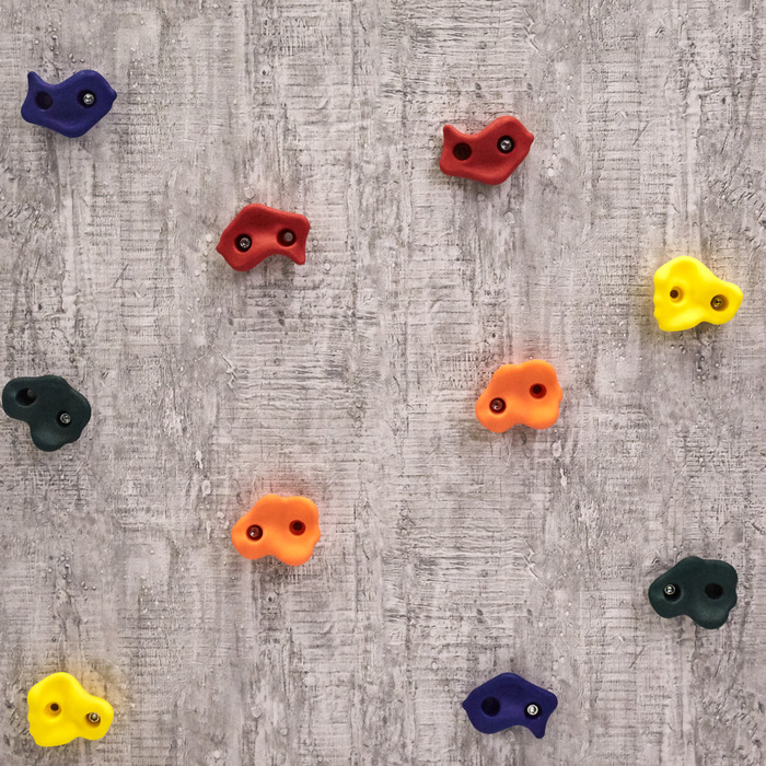 Klatresten multifarvet 5 stk. - Nordic Play